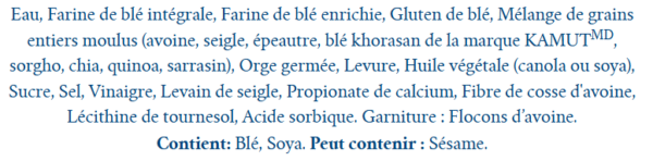 Pain Les Récoltes de St-Méthode de style grand-mère avec grains d’autrefois moulus – Image 2